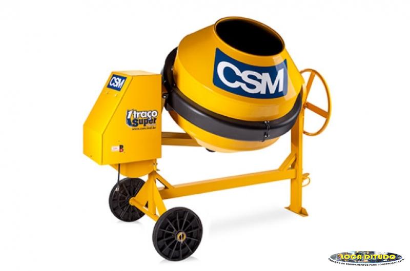 BETONEIRA CSM 1TRAÇO SUPER 400LT